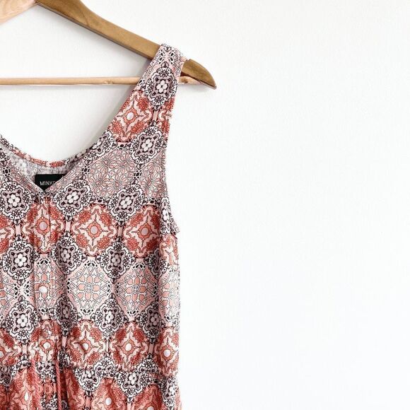 Minkpink Women Romper Shorts Sleeveless Drawstring Floral Medium - Picture 4 of 7